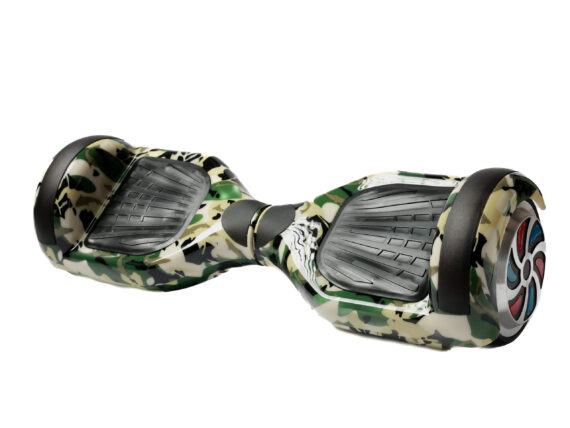 PB6+ Green Military Heavy Duty Hoverboard for Family Use | Ride on Any Surface - Image 6
