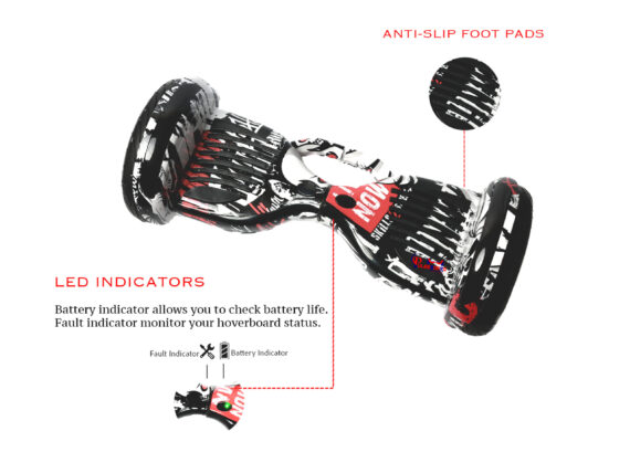 PB11 Off-Road Street Hoverboard | Best Off-Road Hoverboard for Outdoor Adventures and Rough Surfaces - Image 3