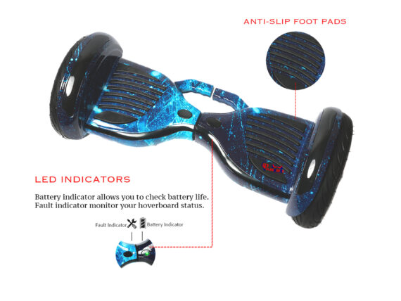 Best H11 Off-Road Hoverboard | Milkyway Edition with 8.5" Tires & Long-Range Battery - Image 3