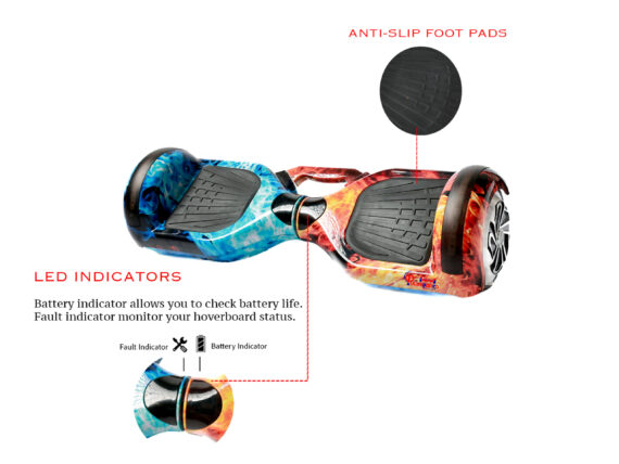 PB6+ Coolfire Heavy-duty hoverboards | Best Hoverboard for All Ages with Sturdy Build - Image 3