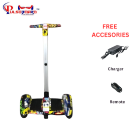 Hoverboard with adjustable handle