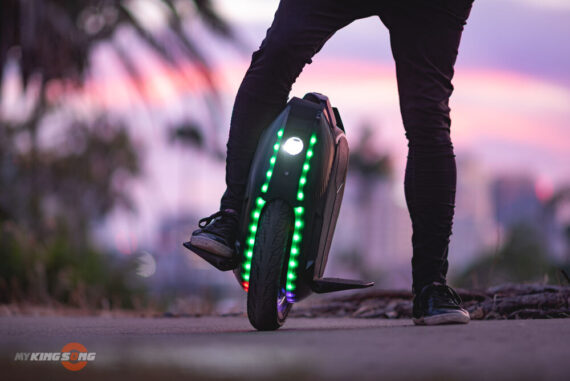 Pulseboard Electric One Wheel Off-Road Unicycle – Black Edition with 16-Inch Tyre, Self-Balancing Design, and Rugged All-Terrain Build